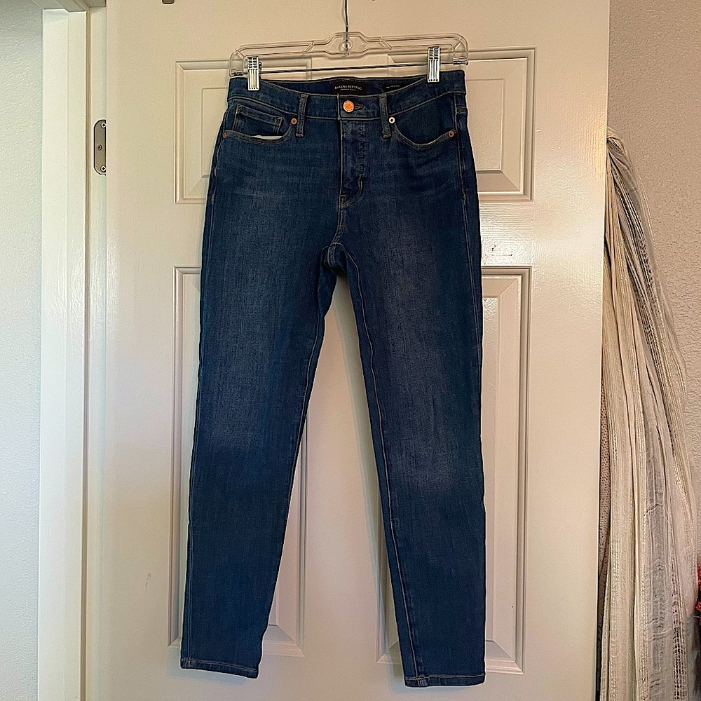 Banana Republic Mid-Rise Skinny Jeans